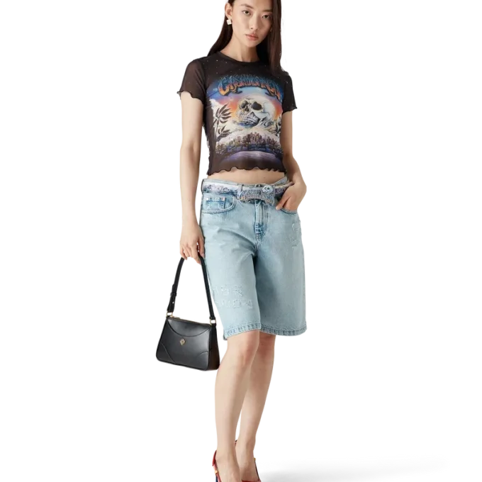 La Pramonition Mesh-T-Shirt