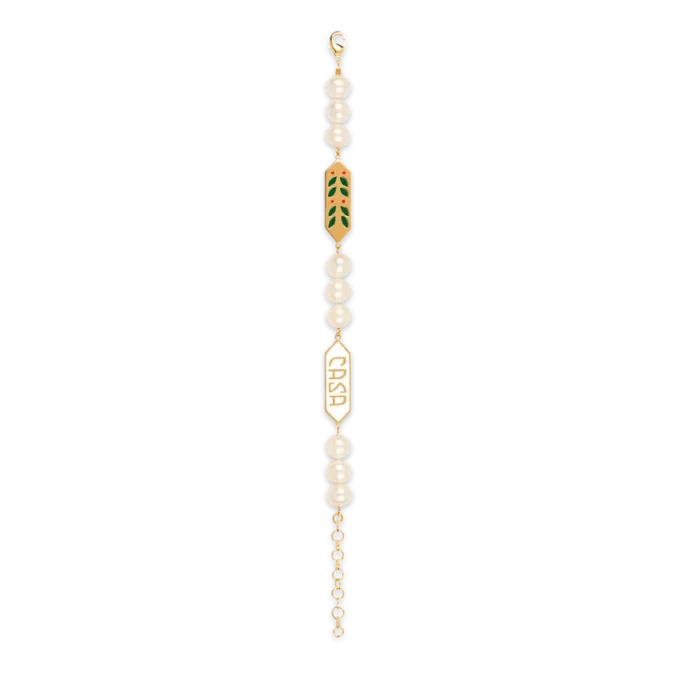 Laurel Pearl Armband