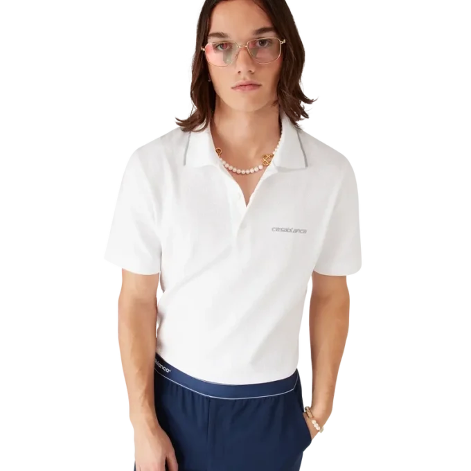 Laurel Piqué-Poloshirt mit kurzen Ärmeln
