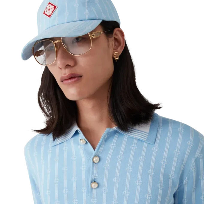 Laurel Stripe Logo Patch Cap