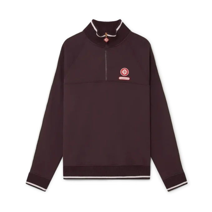 Laurel-Sweatshirt mit Viertelreißverschluss