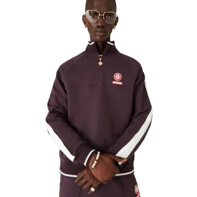 Laurel-Sweatshirt mit Viertelreißverschluss