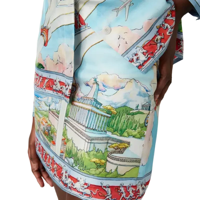 Le Passage Seiden-Minirock