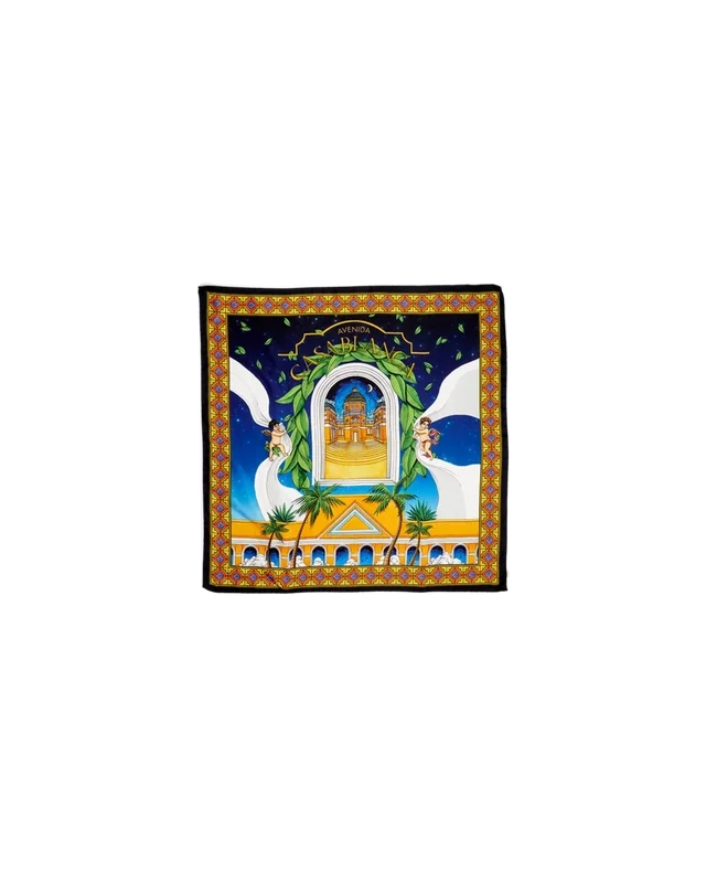 Maison D’ete Kleiner Seidenschal Maison D’ete Kleiner Seidenschal