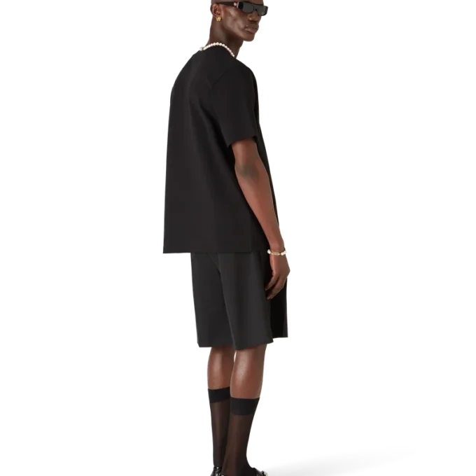 Manga-Tennisball-T-Shirt mit kurzen Shorts