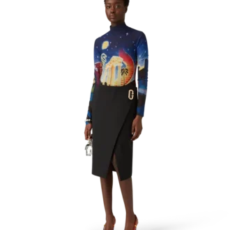 Maßgeschneiderter Wickelrock