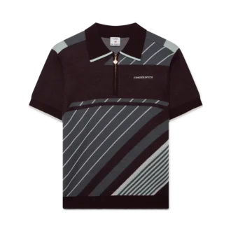 Merino Diagonal Tennis Poloshirt