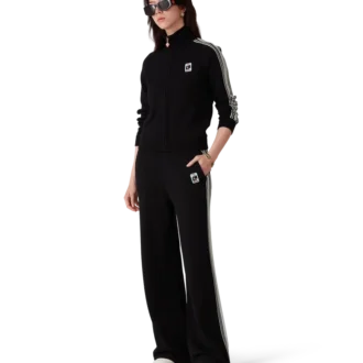 Merino-Strick-Trainingsjacke