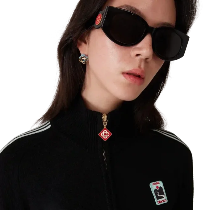 Merino-Strick-Trainingsjacke Merino-Strick-Trainingsjacke