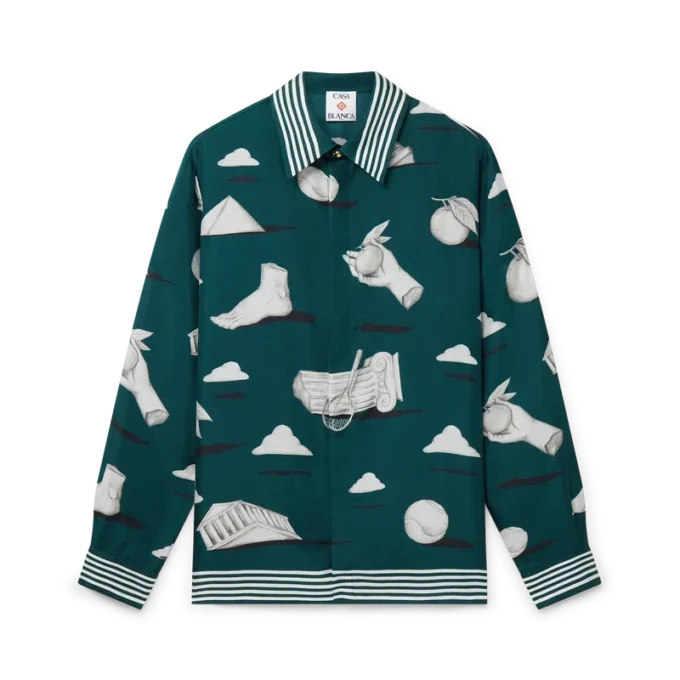 Metaphysical Seidenhemd