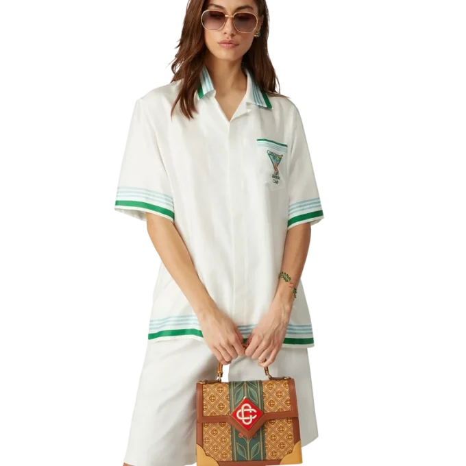 Metaphysical Tennis Icon Seidenhemd