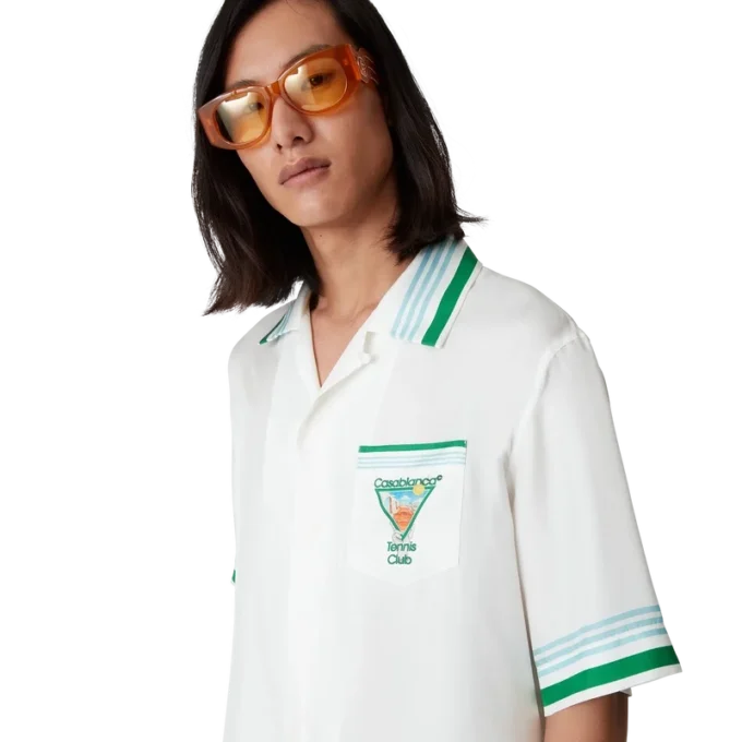 Metaphysical Tennis Icon Seidenhemd