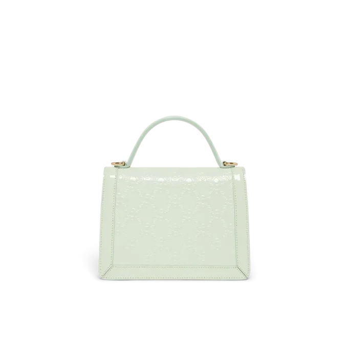 Mini-Jeanne-Tasche mit geprägtem Mint-Monogramm