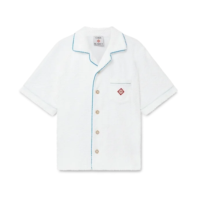 Monogram-Frottee-Hemd Monogram-Frottee-Hemd