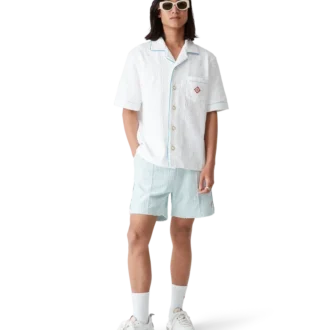 Monogram-Frottee-Hemd