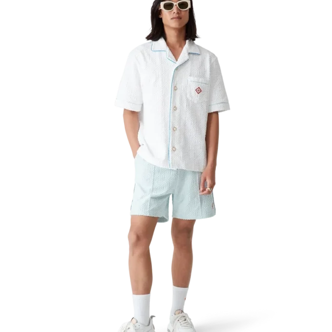 Monogram-Frottee-Hemd Monogram-Frottee-Hemd