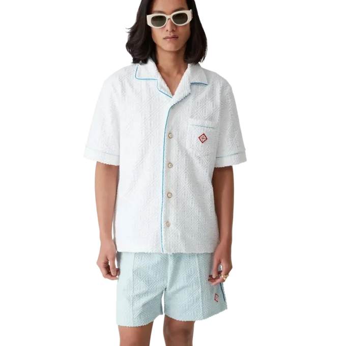 Monogram-Frottee-Hemd Monogram-Frottee-Hemd