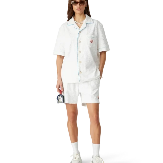 Monogram-Frottee-Hemd Monogram-Frottee-Hemd