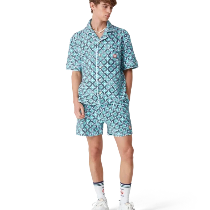 Monogram-Frottee-Shorts Monogram-Frottee-Shorts