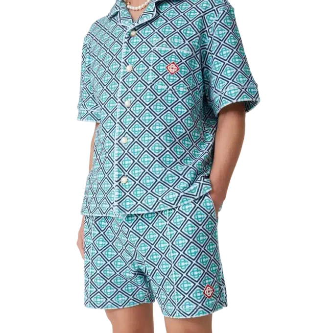 Monogram-Frottee-Shorts Monogram-Frottee-Shorts