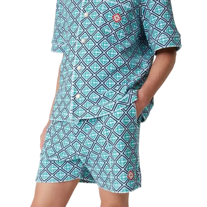 Monogram-Frottee-Shorts Monogram-Frottee-Shorts