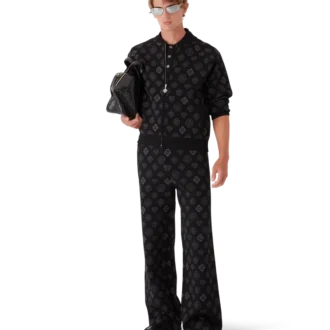 Monogram-Jacquard-Bomberjacke