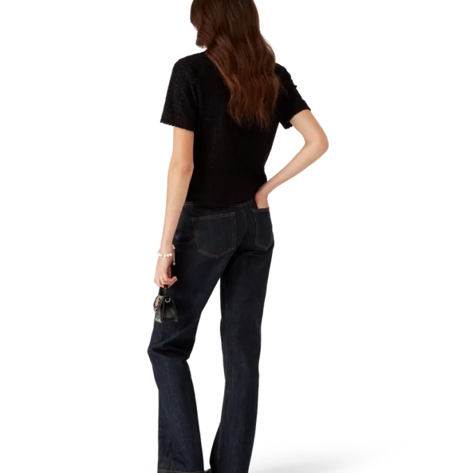 Monogram-Jacquard-Frottee-Poloshirt