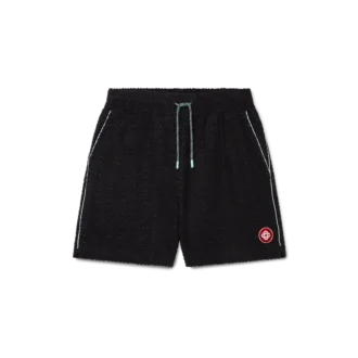 Monogram-Jacquard-Frottee-Shorts Monogram-Jacquard-Frottee-Shorts