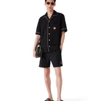 Monogram-Jacquard-Frottee-Shorts Monogram-Jacquard-Frottee-Shorts