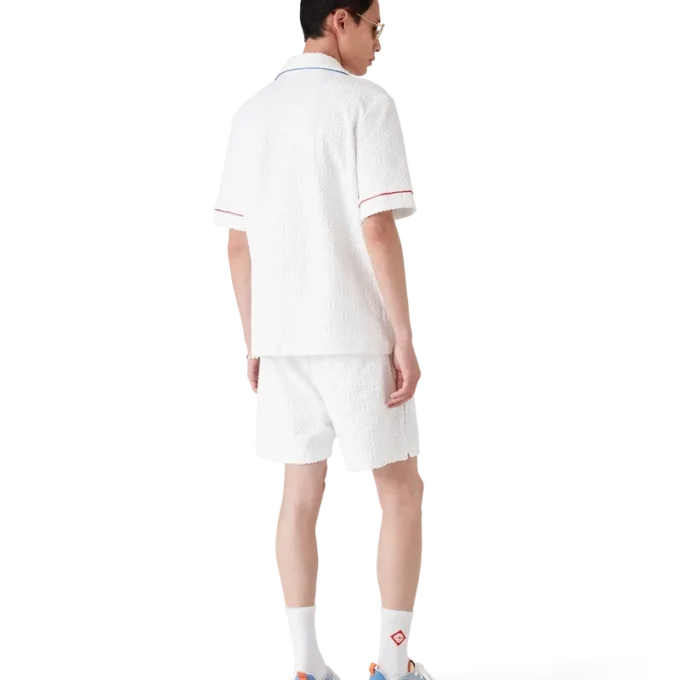 Monogram-Jacquard-Frottee-Shorts