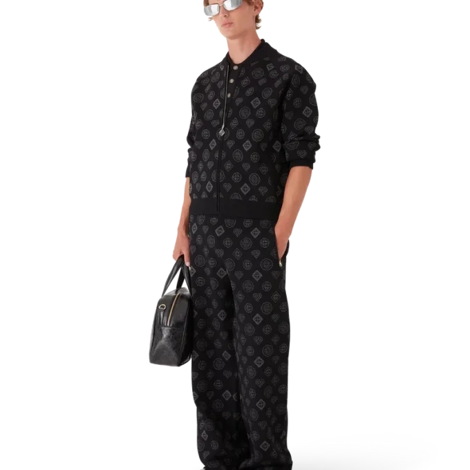 Monogram-Jacquard-Hose