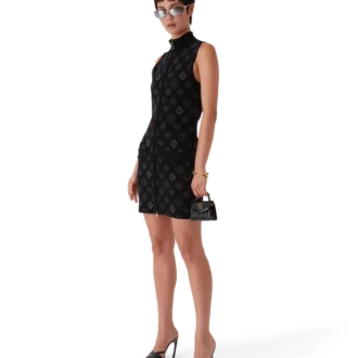 Monogram-Jacquard-Kleid