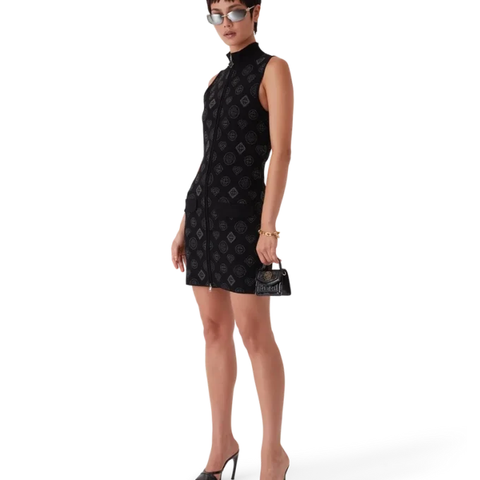 Monogram-Jacquard-Kleid