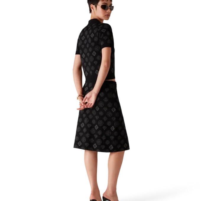 Monogram-Jacquard-Poloshirt