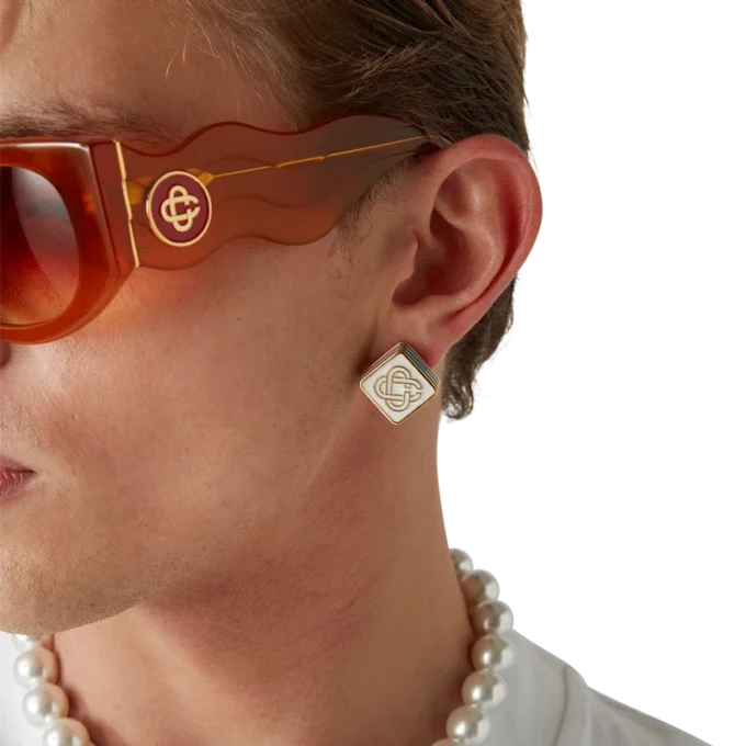 Monogram-Logo-Ohrstecker