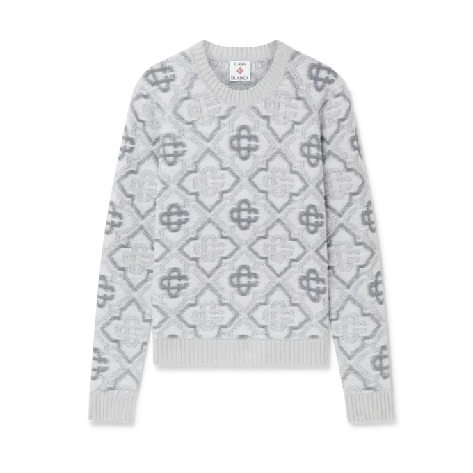 Monogram-Strickpullover Monogram-Strickpullover