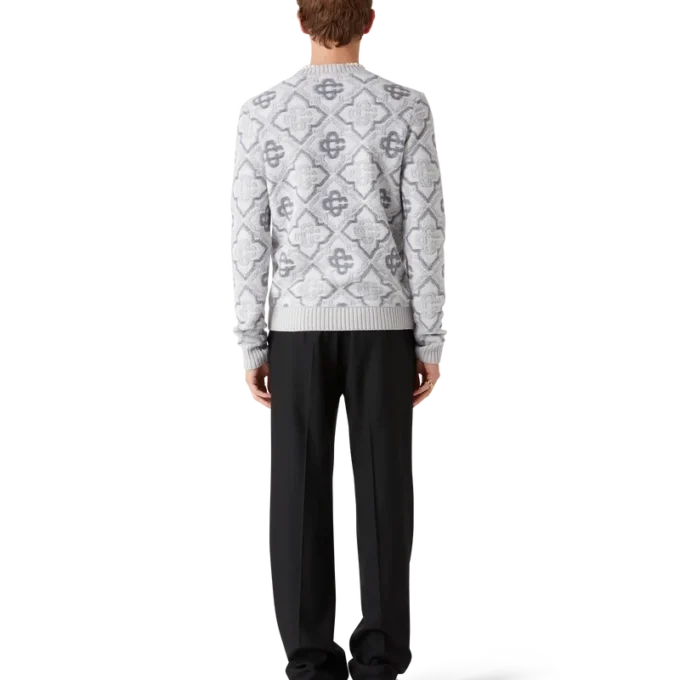 Monogram-Strickpullover Monogram-Strickpullover