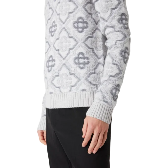 Monogram-Strickpullover Monogram-Strickpullover