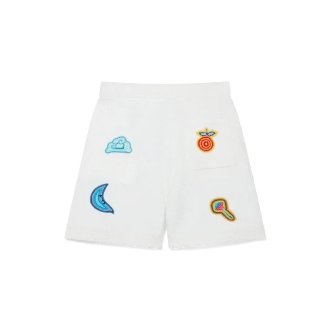 Motiv-Häkel-Shorts