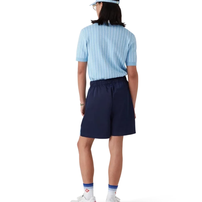 Nadelstreifen-Laurel-Trainingsshorts