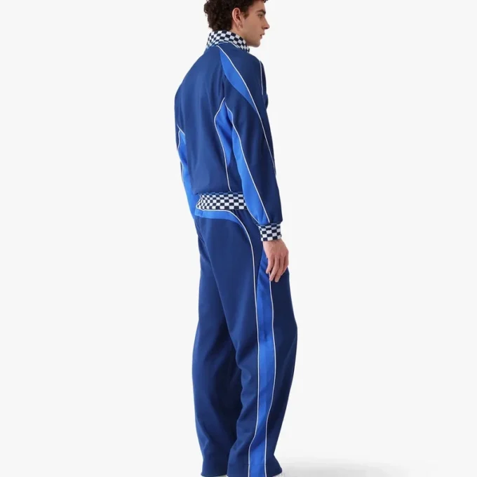 Navy Cyber Tricot Trainingshose