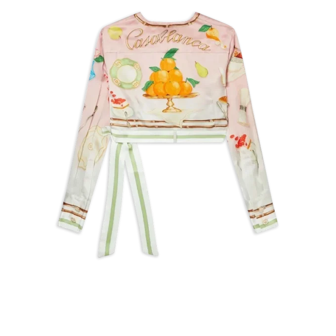 Ne Pas Deranger Wickelbluse