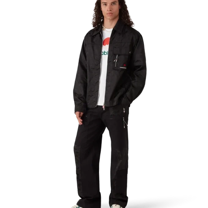 Nylon-Cargo-Hose im Mountain-Camo-Design