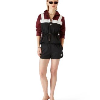 Nylon-Shorts mit Monogramm