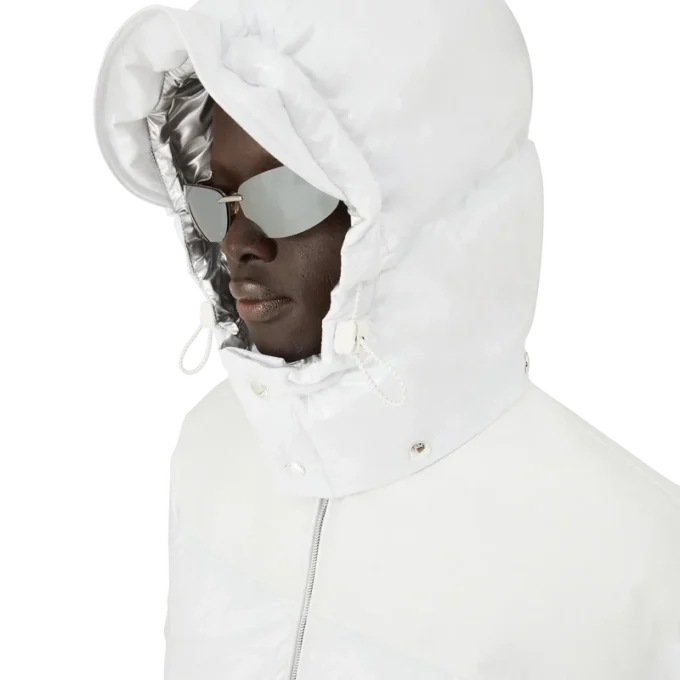 Nylon- und Ripstop-Daunenjacke