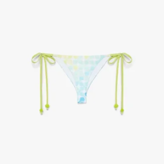 Optic Drop String-Bikinihose mit Perlenverzierung