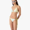 Optic Drop String-Bikinihose mit Perlenverzierung
