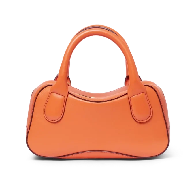 Orangefarbene Micro-Bowlingtasche
