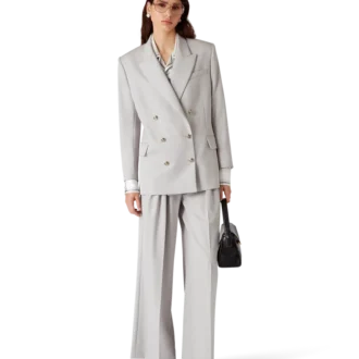 Oversized-Blazer aus Wolle