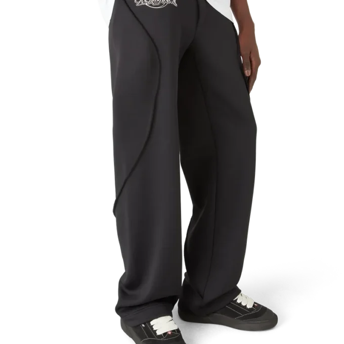 Oversized-Sweathose mit Einsätzen